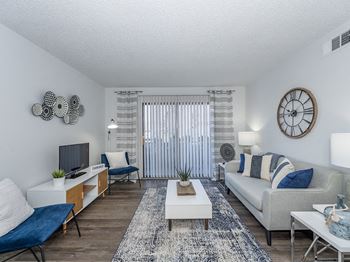 Faux wood flooring